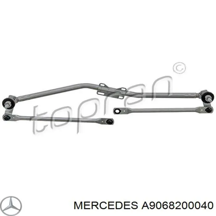 Трапеція двірників A9068200040 Mercedes