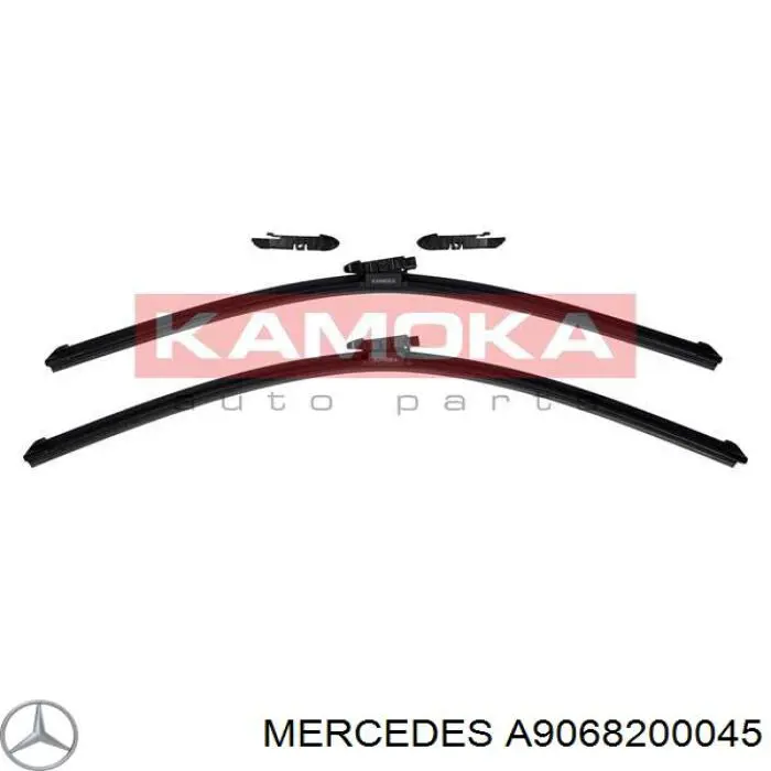Щітка-двірник лобового скла, комплект з 2-х шт. Mercedes A9068200045 ціна, від 29.80 USD