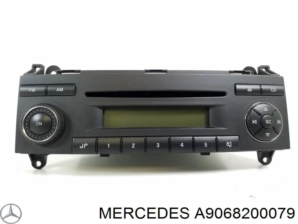 Магнітола (радіо AM/FM) Mercedes A9068200079 ціна, від 19.00 USD