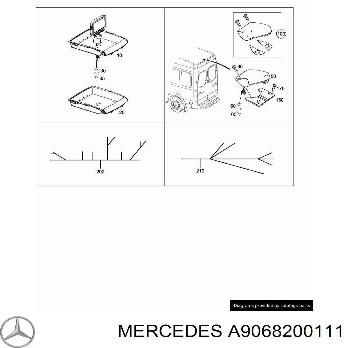 A9068200111 Mercedes 
