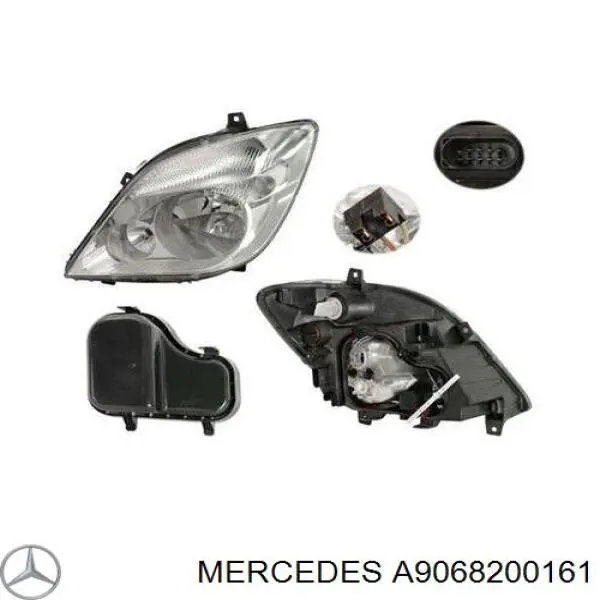 Купити A9068200161 Mercedes Основна фара в зборі ліва