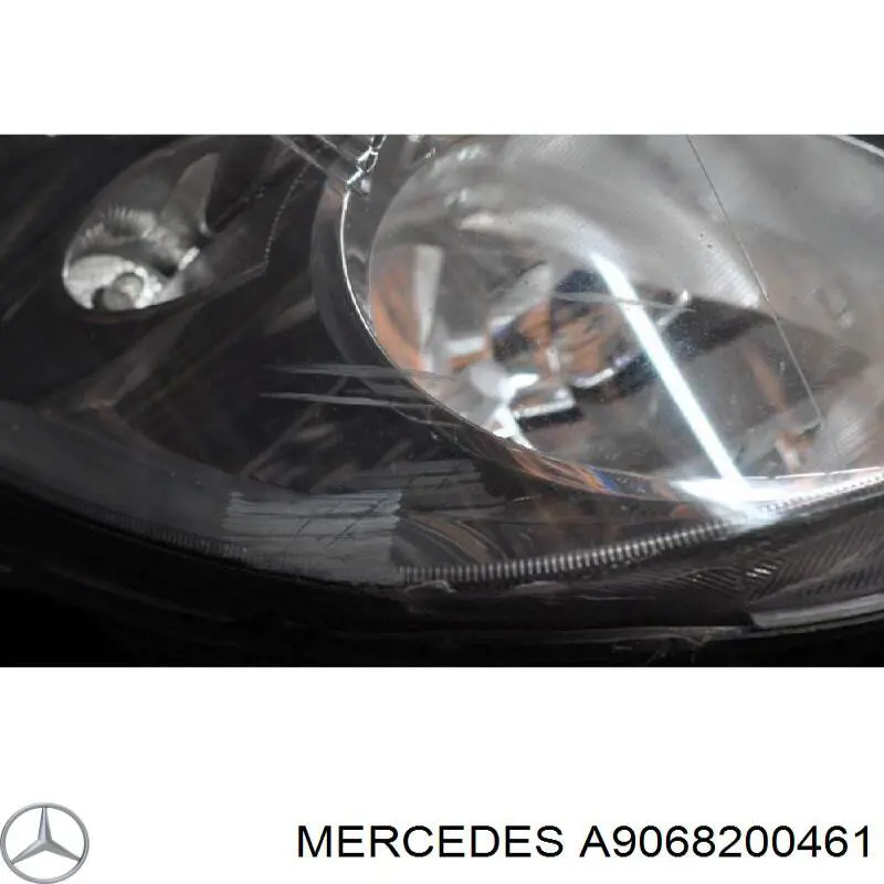 Фара правая Mercedes A9068200461 ціна, від 50.96 USD
