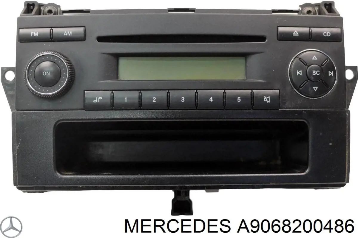 A9068200486 Mercedes Магнітола (радіо AM/FM)