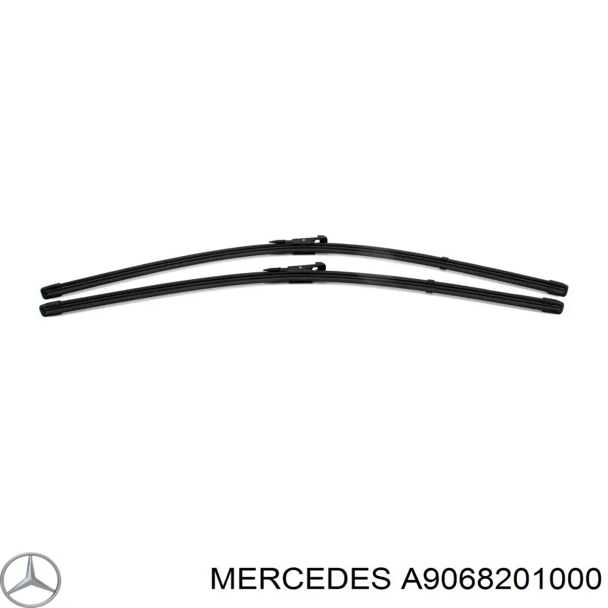 Щітка-двірник лобового скла, комплект з 2-х шт. Mercedes A9068201000 ціна, від 61.82 USD