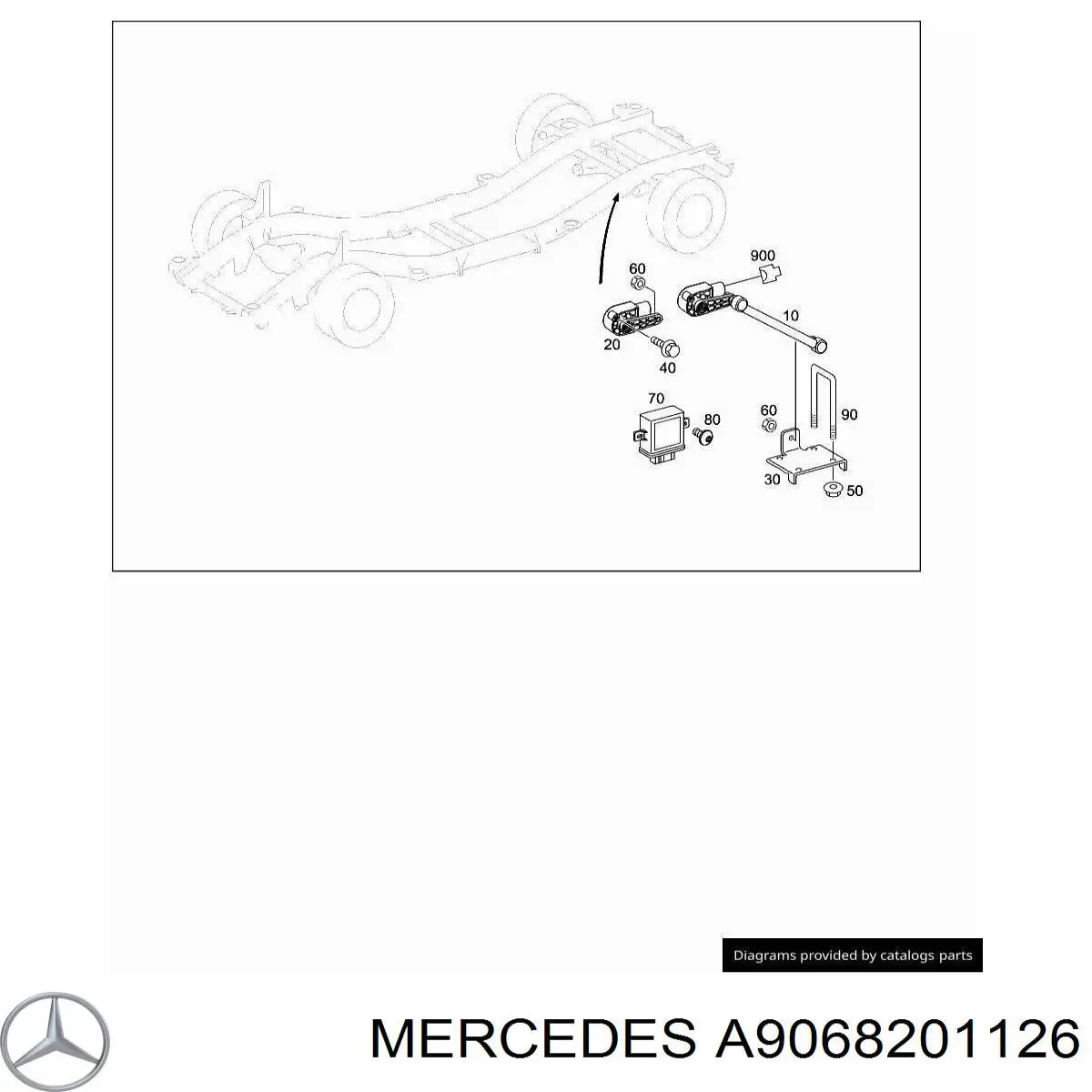 Купити A6398201426 Mercedes Блок керування освітленням