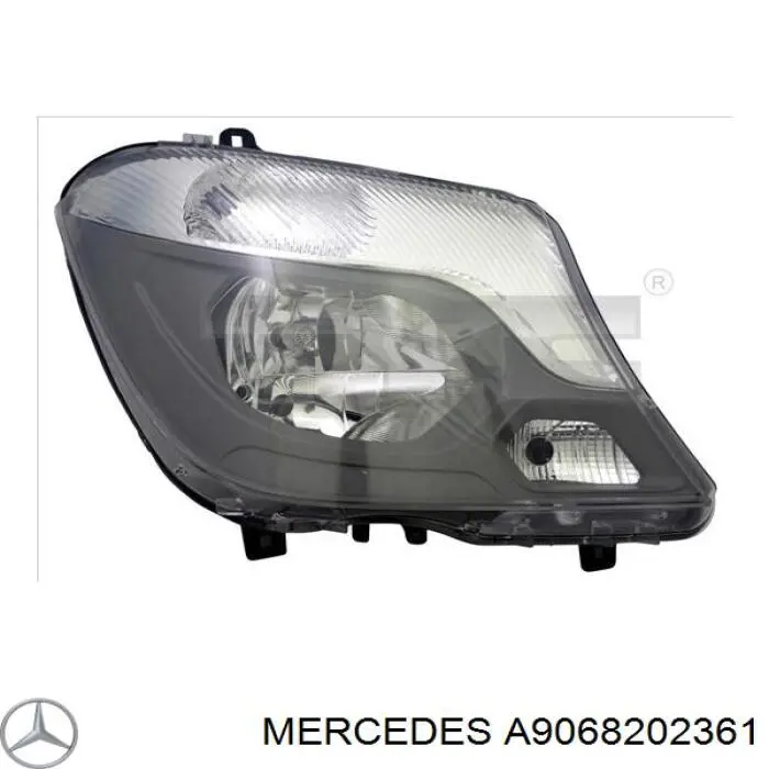 Фари Mercedes A9068202361 ціна, від 171.48 USD
