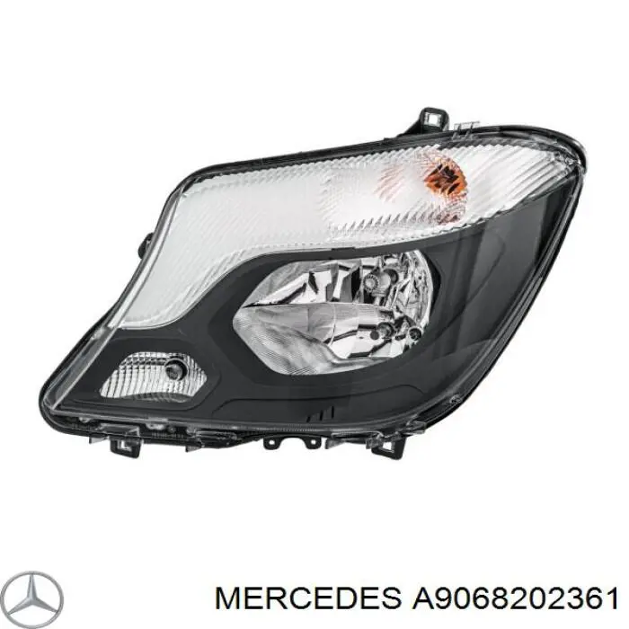 A9068202361 Mercedes Фара дальнього світла в зборі