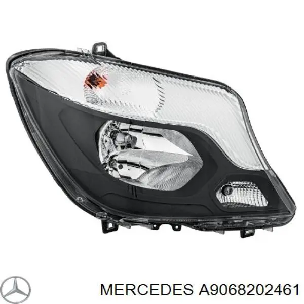 A9068202461 Mercedes Основна фара - вставка