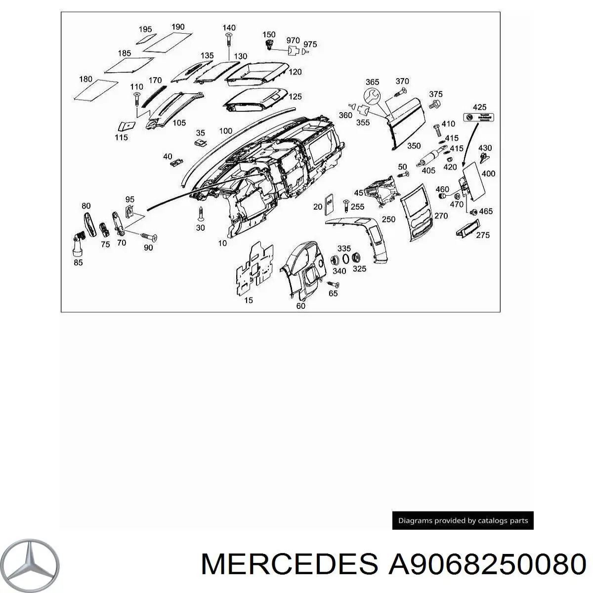 A9068250080 Mercedes 