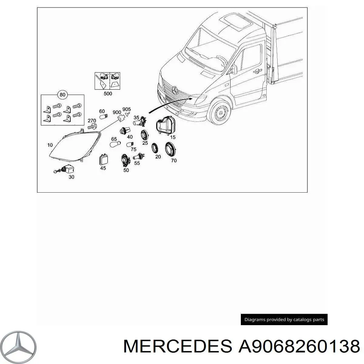  A9068260138 Mercedes