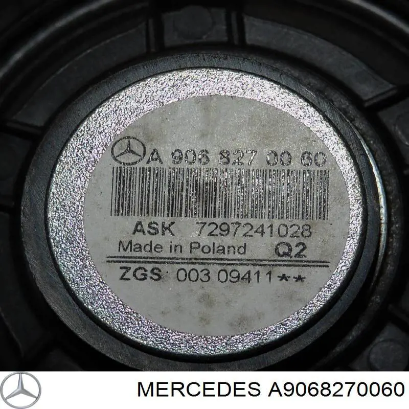 Динамік передньої двері Mercedes A9068270060 ціна, від 15.20 USD