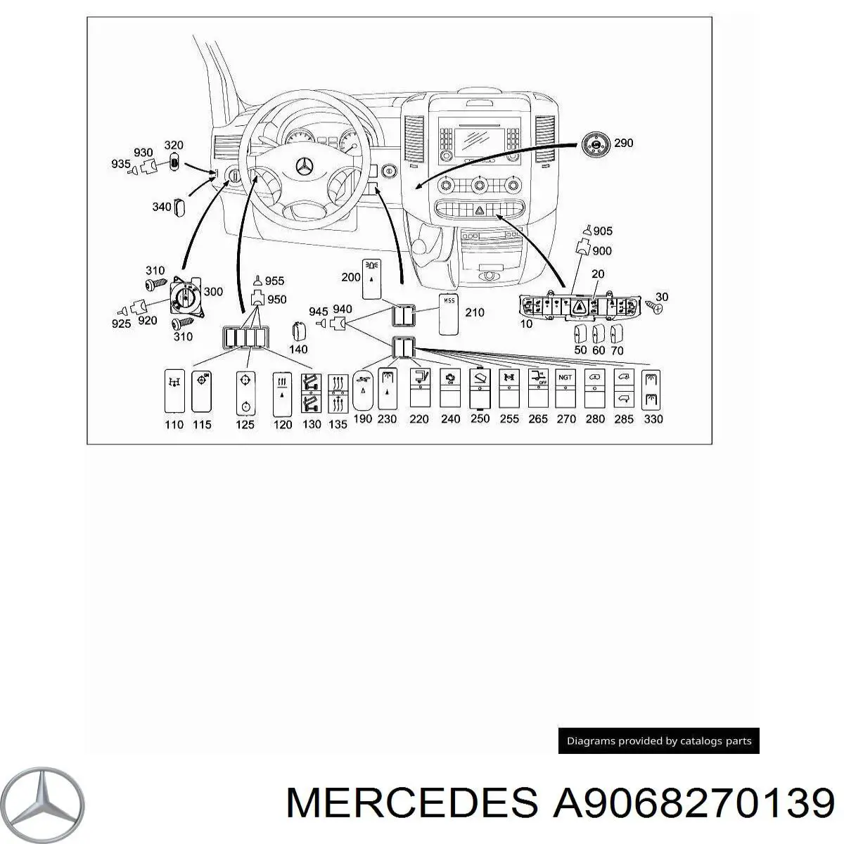  A9068270139 Mercedes