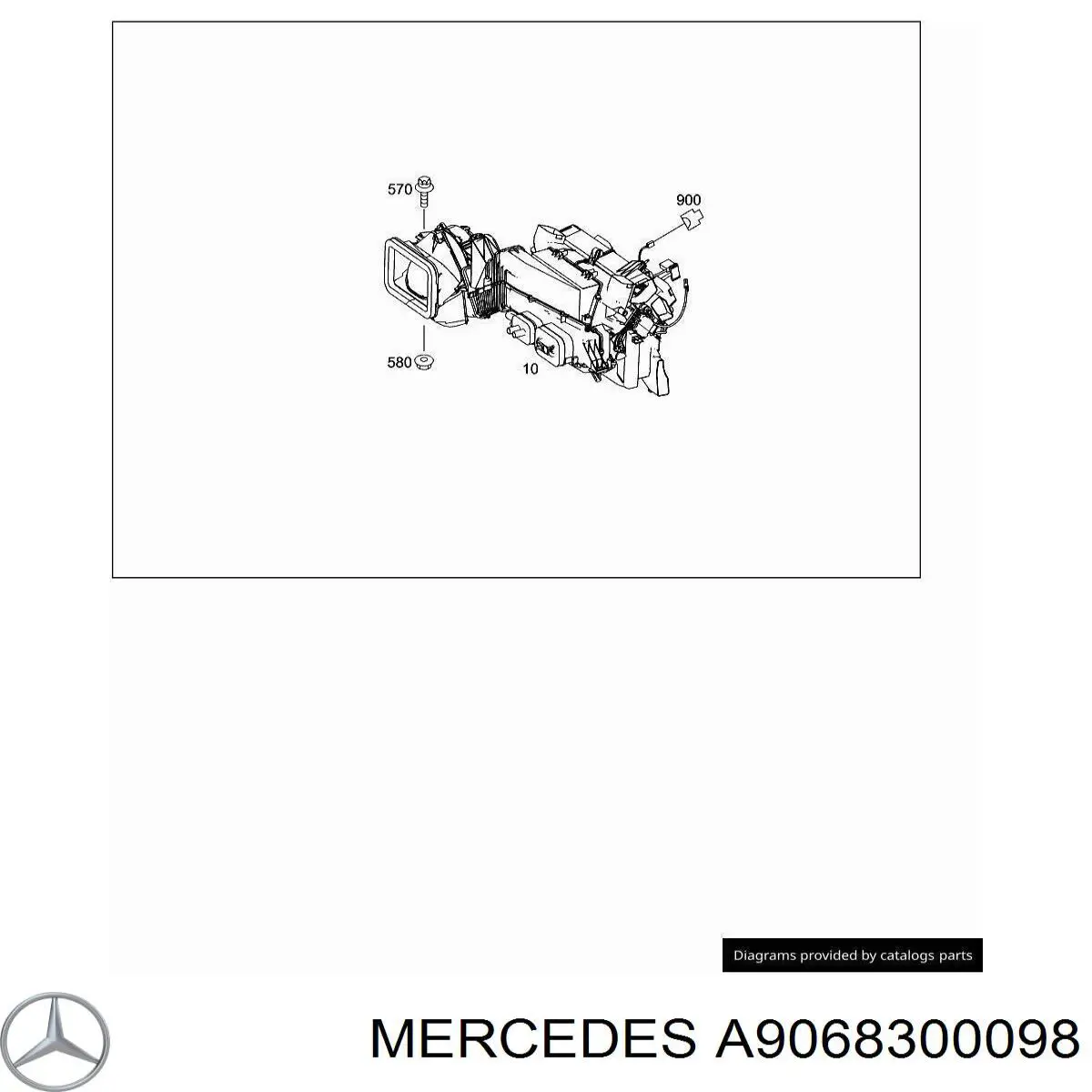 A9068300098 Mercedes 