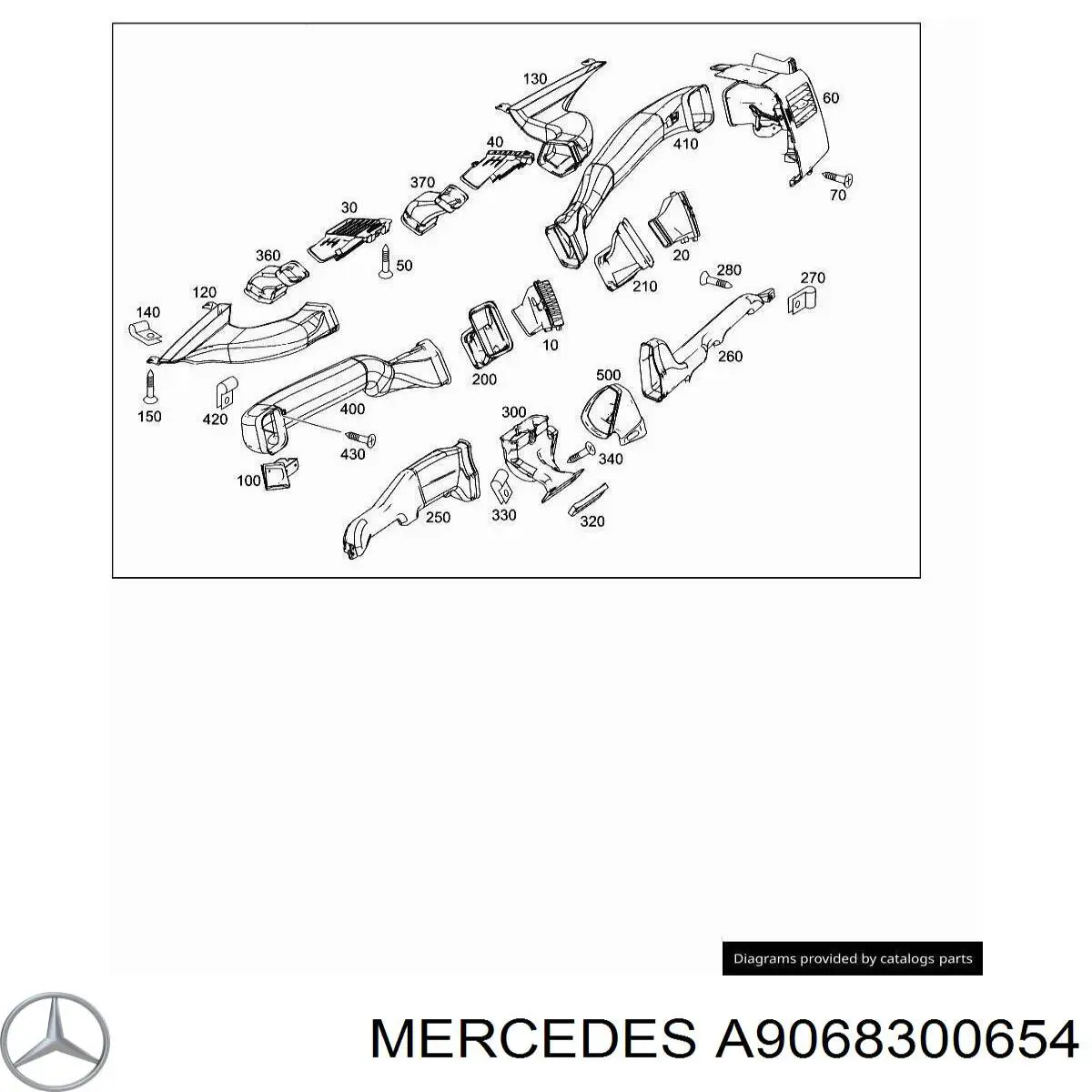 A9068300654 Mercedes 