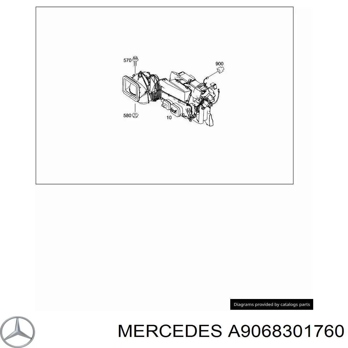 A9068301160 Mercedes 