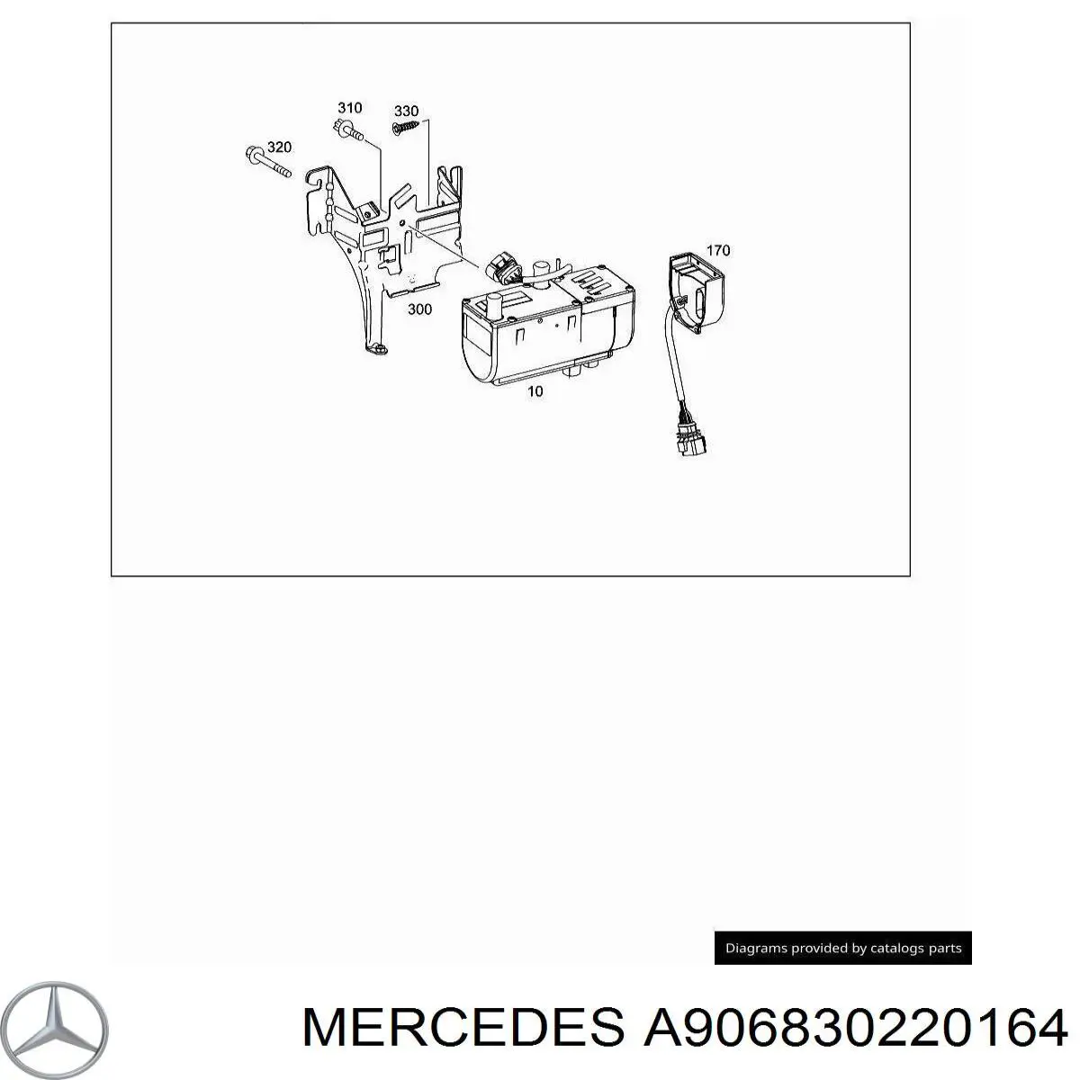 Купити A906830220164 Mercedes 