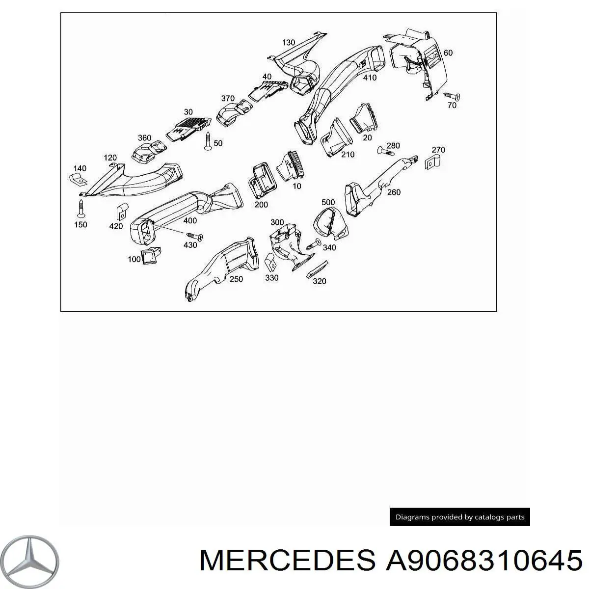 A9068310645 Mercedes 