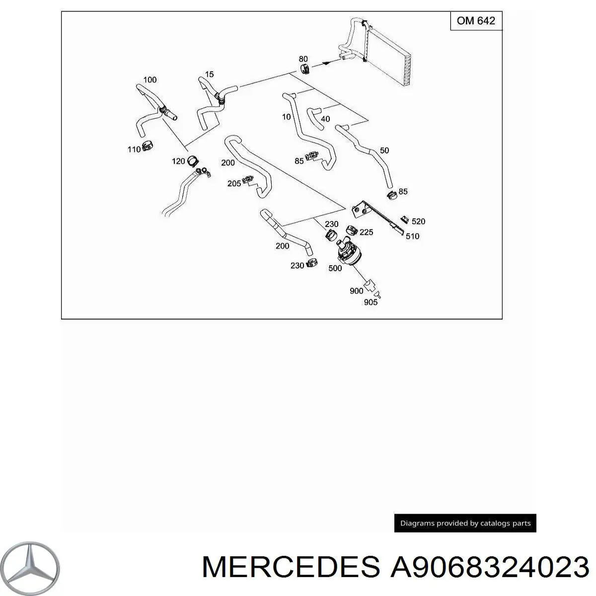 A9068324023 Mercedes 