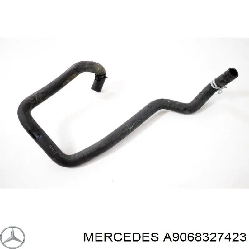 Шланг радіатора опалювача/пічки, подача Mercedes A9068327423 ціна, від 20.40 USD