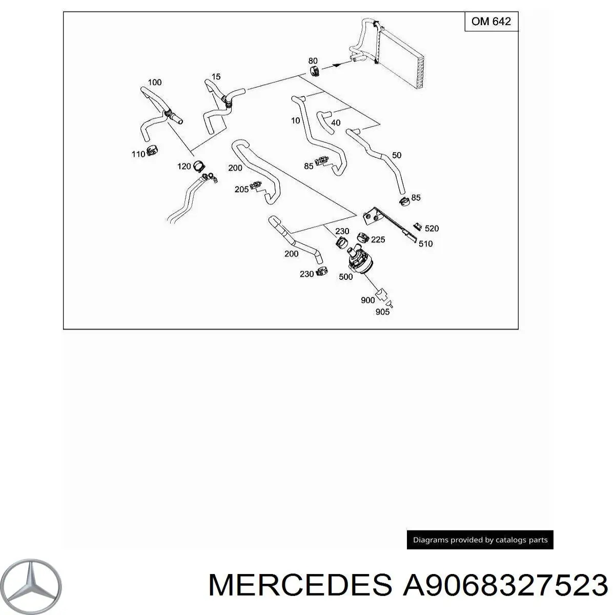 A9068327523 Mercedes 
