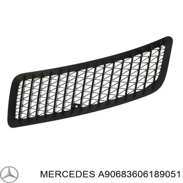 Решітка капота 1008351 Autotechteile