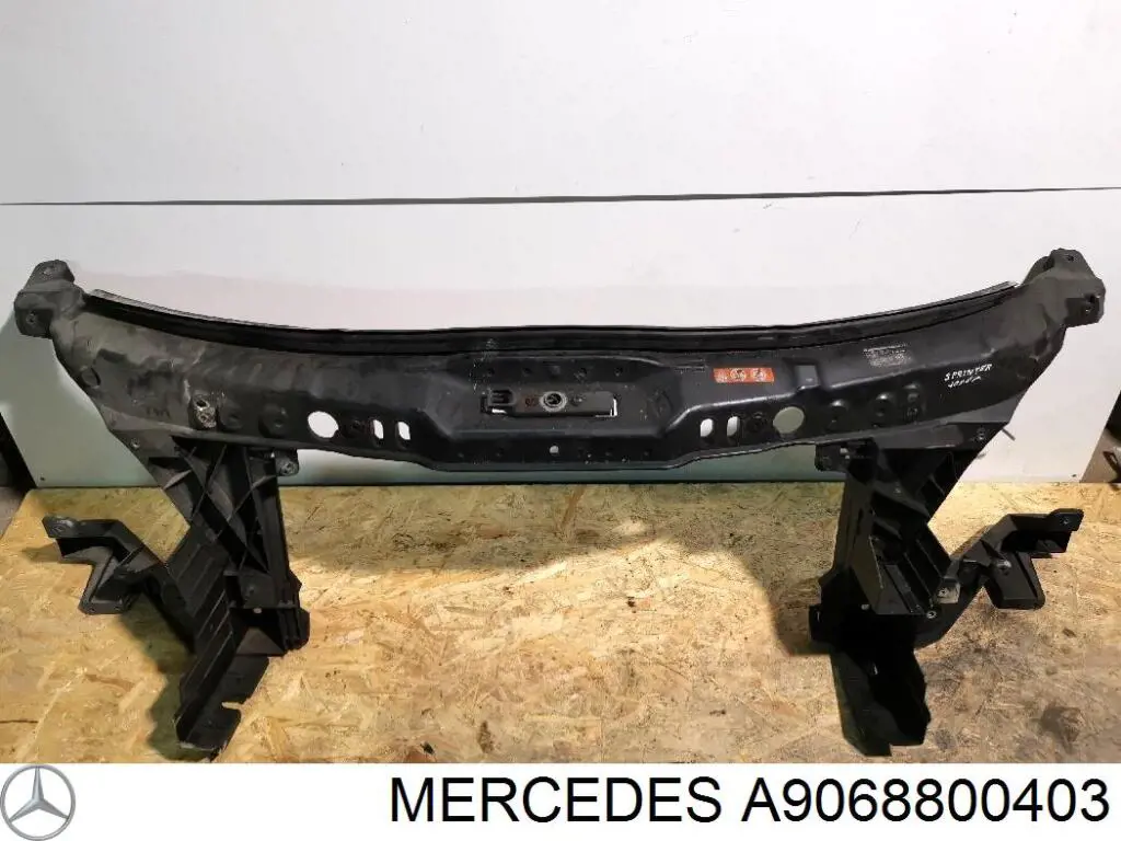 A9068800403 Mercedes супорт радіатора в зборі/монтажна панель кріплення фар