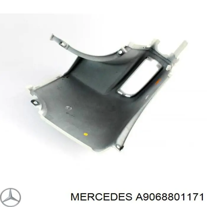 A9068801171 Mercedes бампер задній, права частина