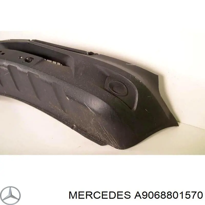 Бампер на авто Mercedes A9068801570 ціна, від 89.26 USD
