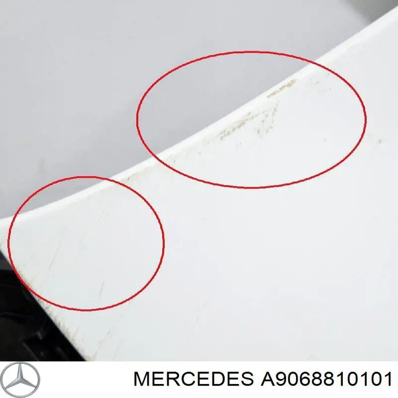 Крило переднє ліве на Mercedes Sprinter (906)