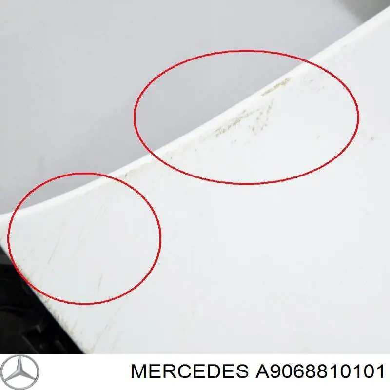 Крило переднє ліве 9068810101 Mercedes