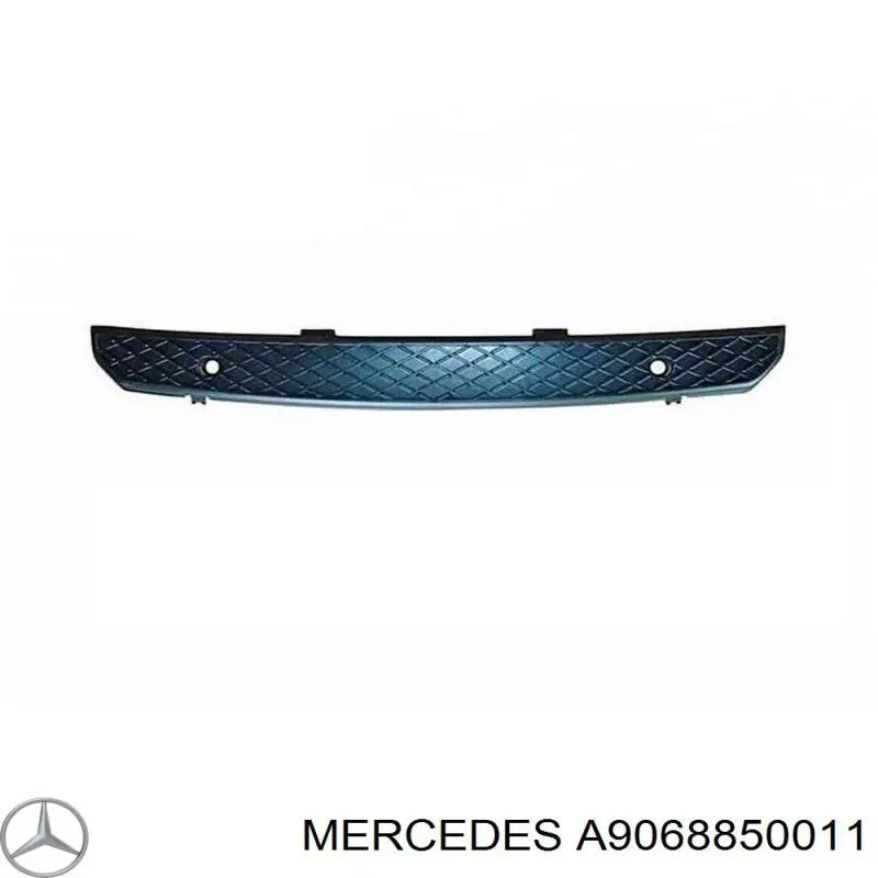 A9068850011 Mercedes Переднє ікло бампера