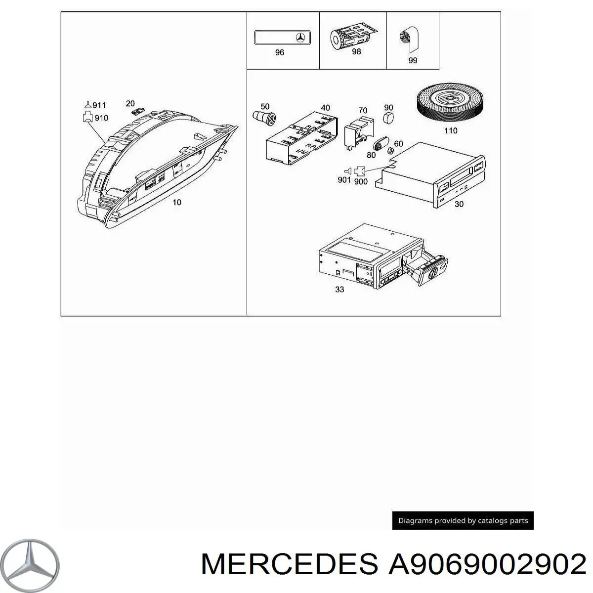 A9069007003 Mercedes 