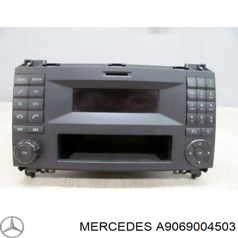 A9069005103 Mercedes Магнітола (радіо AM/FM)