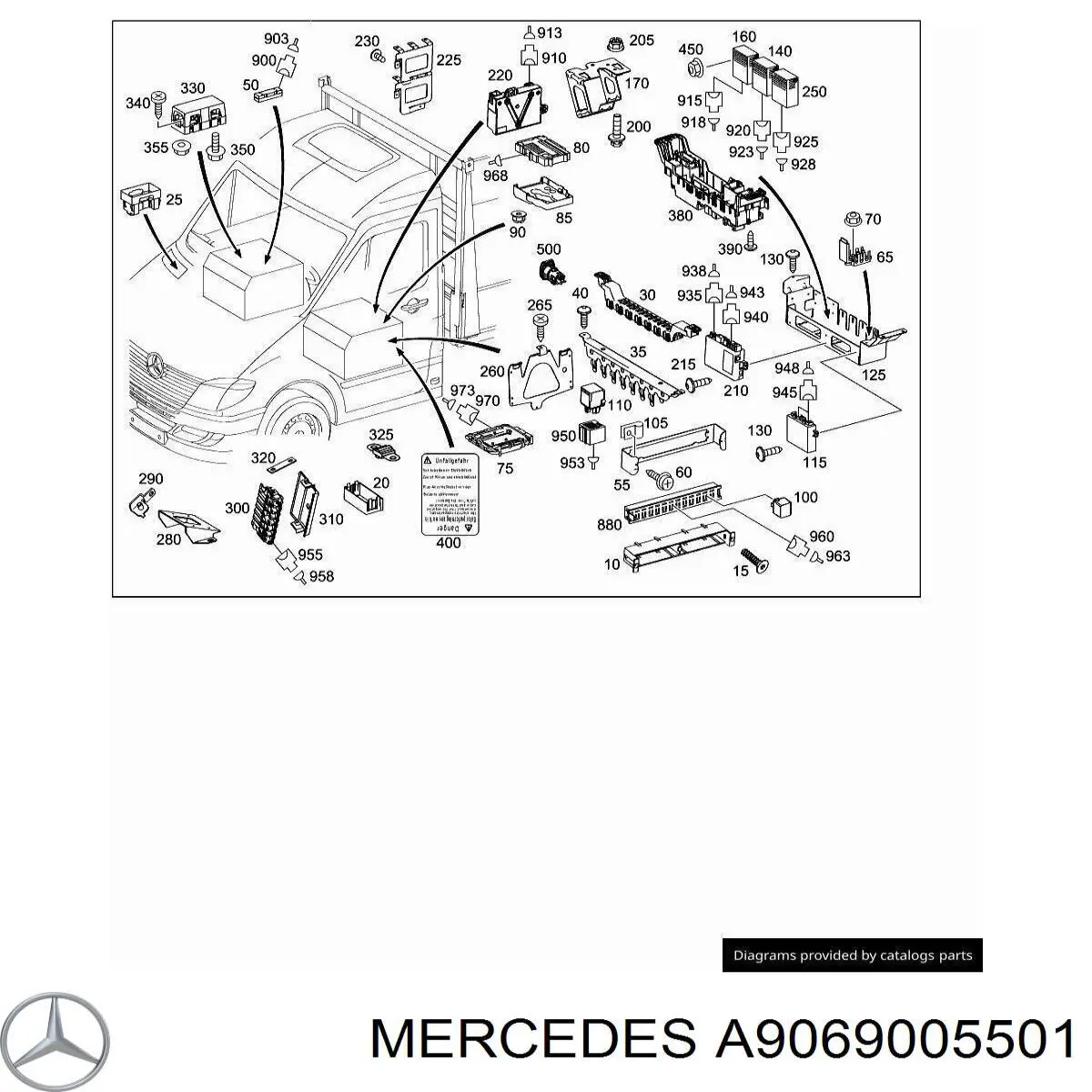  9069005501 Mercedes