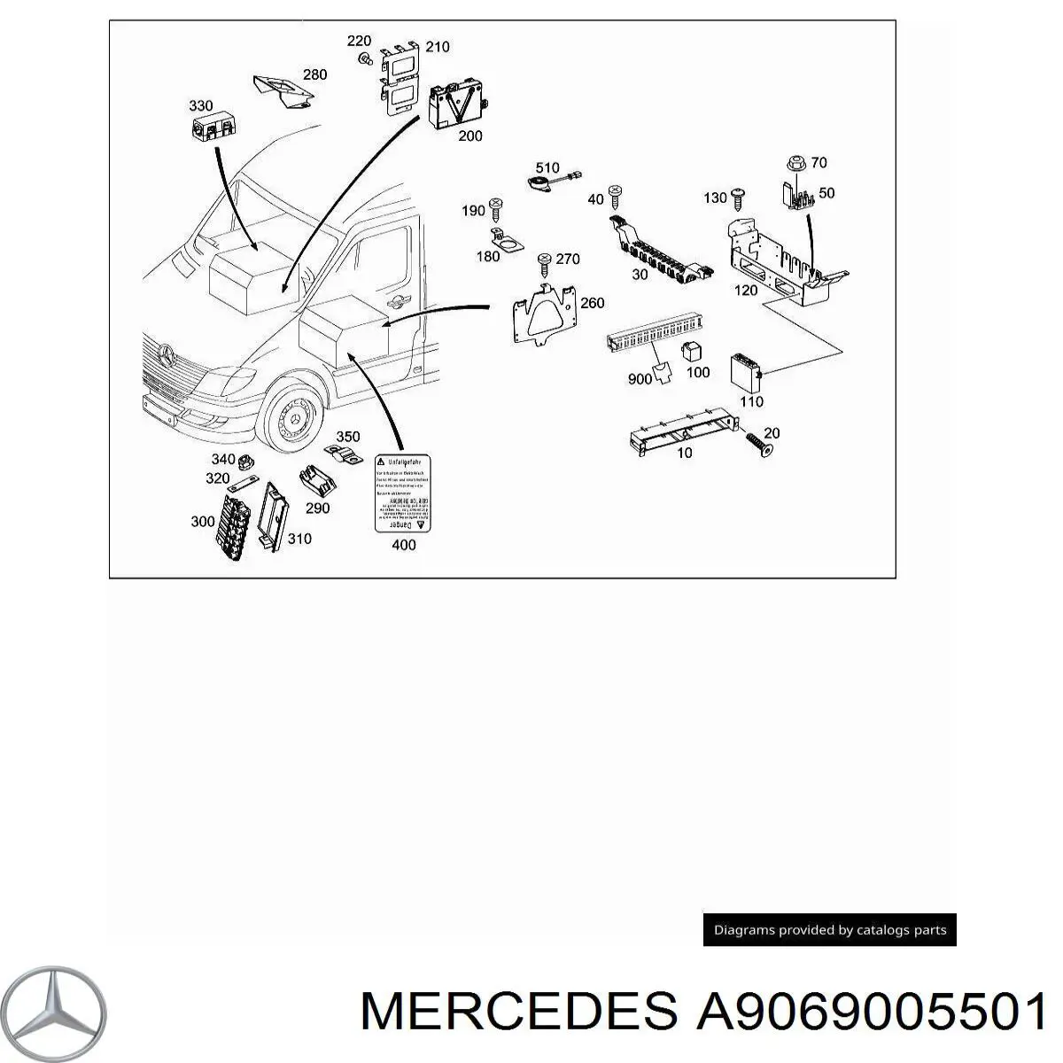 Механізм управління КПП Mercedes A9069005501 ціна, від 32.02 USD