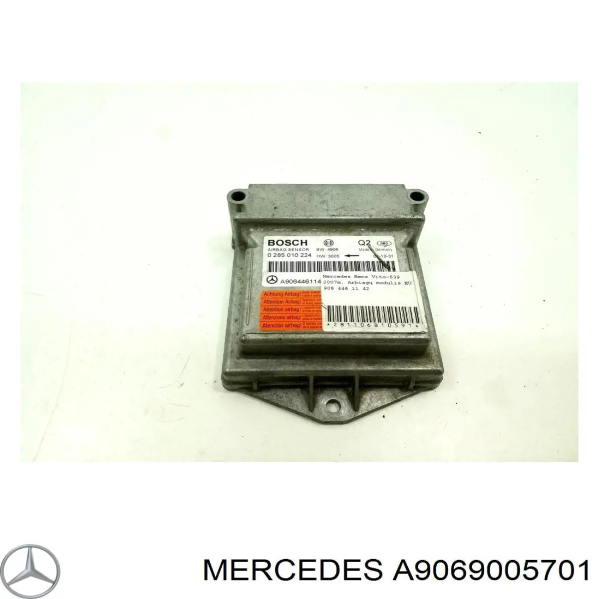 Купити A9069005701 Mercedes Модуль-процесор керування подушки безпеки