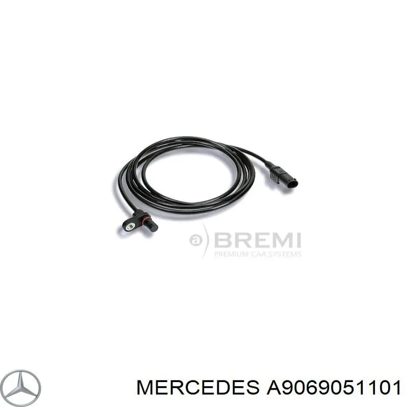 Купити A9069051101 Mercedes Датчик АБС (ABS) задній, правий