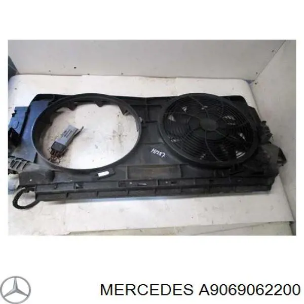A9069062200 Mercedes вентилятор/крильчатка радіатора охолодження