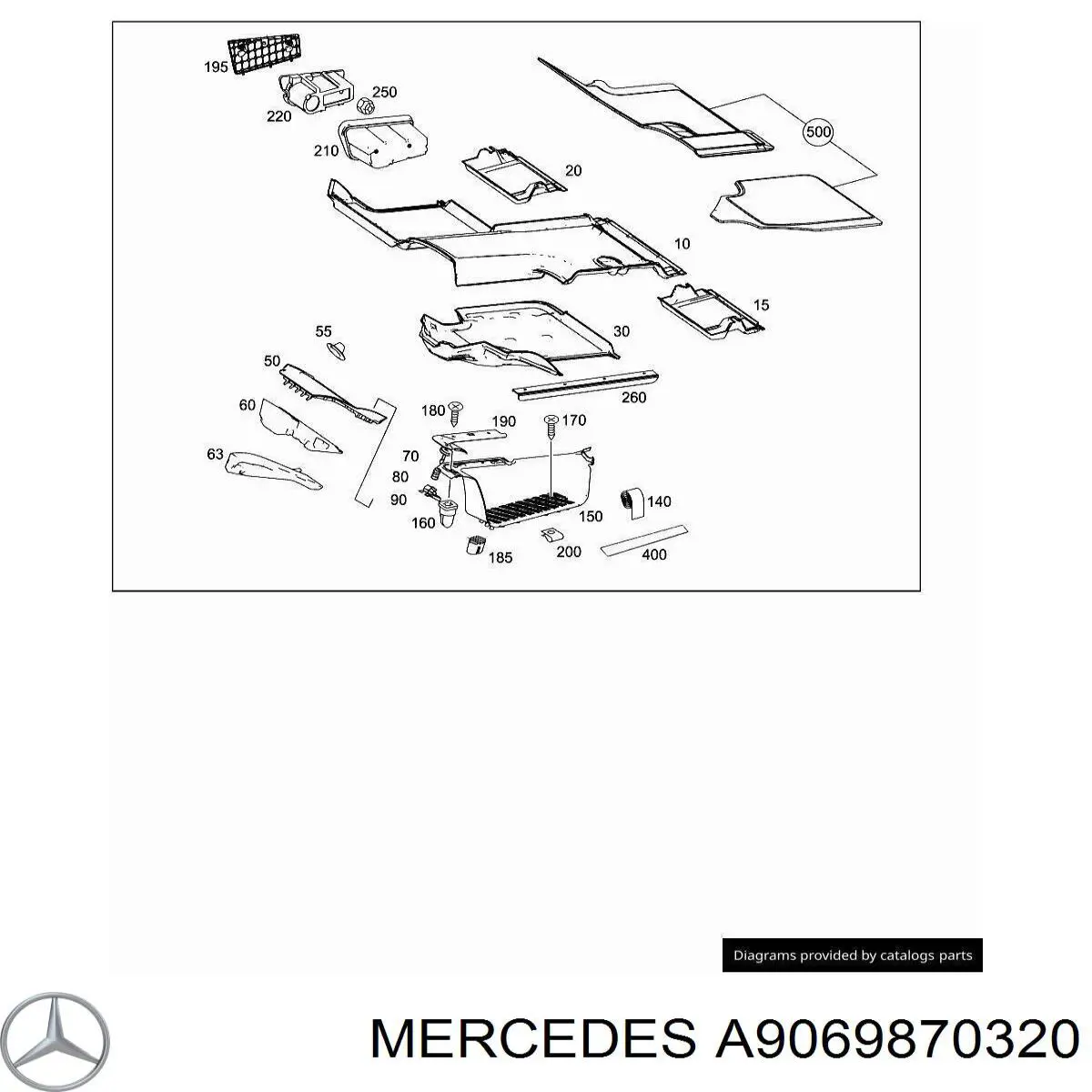 A9069870320 Mercedes 