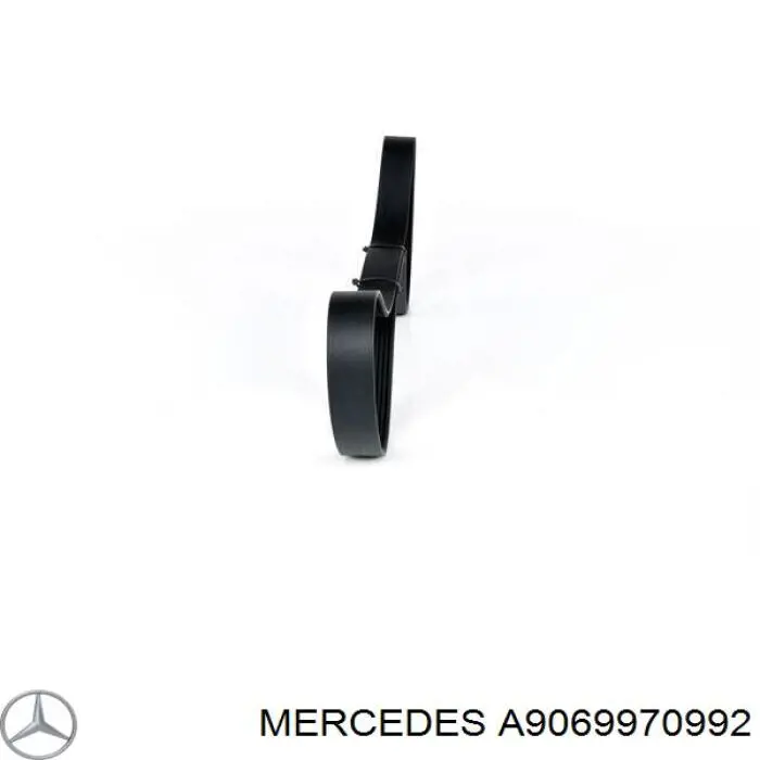 Клиновий ремінь Mercedes A9069970992 ціна, від 30.82 USD