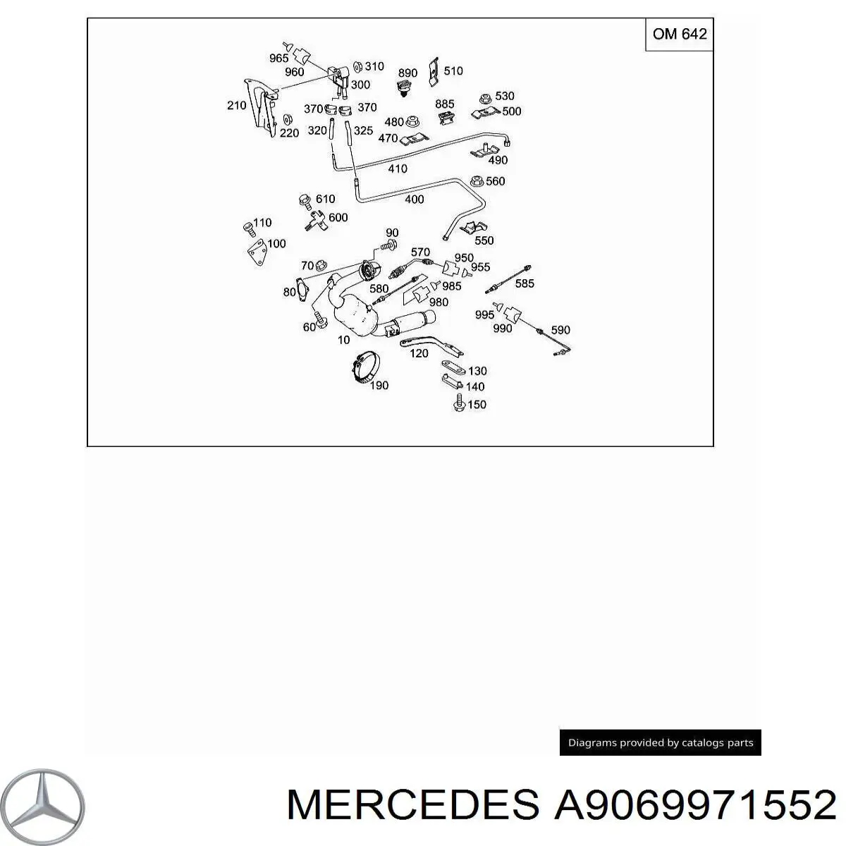 A9069971552 Mercedes 
