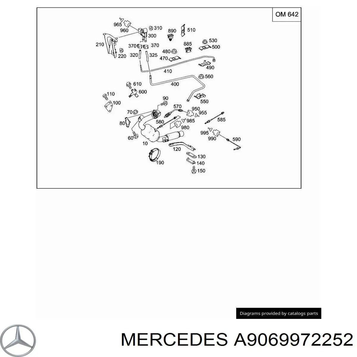 A9069972252 Mercedes 