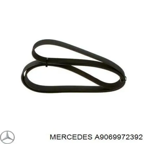 Клиновий ремінь Mercedes A9069972392 ціна, від 24.66 USD