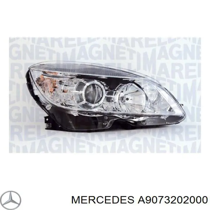 Амортизатор задній A9073202000 Mercedes