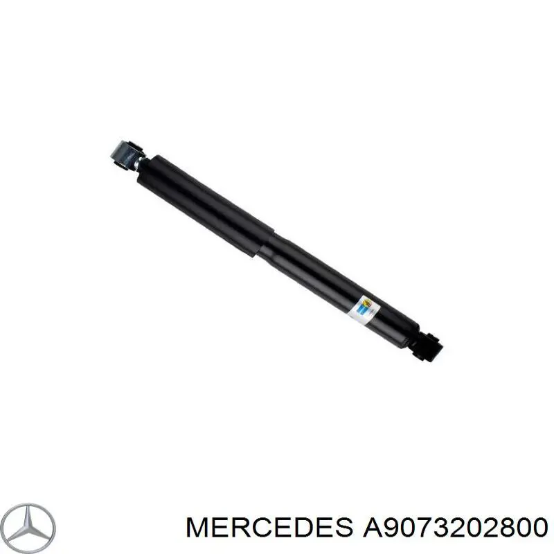 Купити A9073202800 Mercedes Стійка амортизатора задня