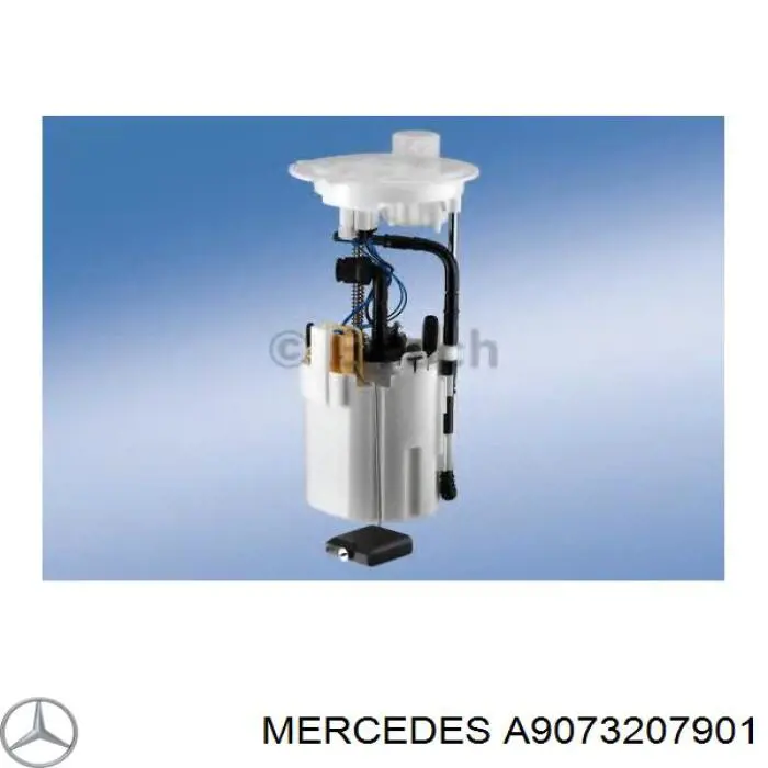 Амортизатор задній A9073207901 Mercedes