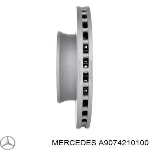 Купити A9074210100 Mercedes Ротор гальмівний