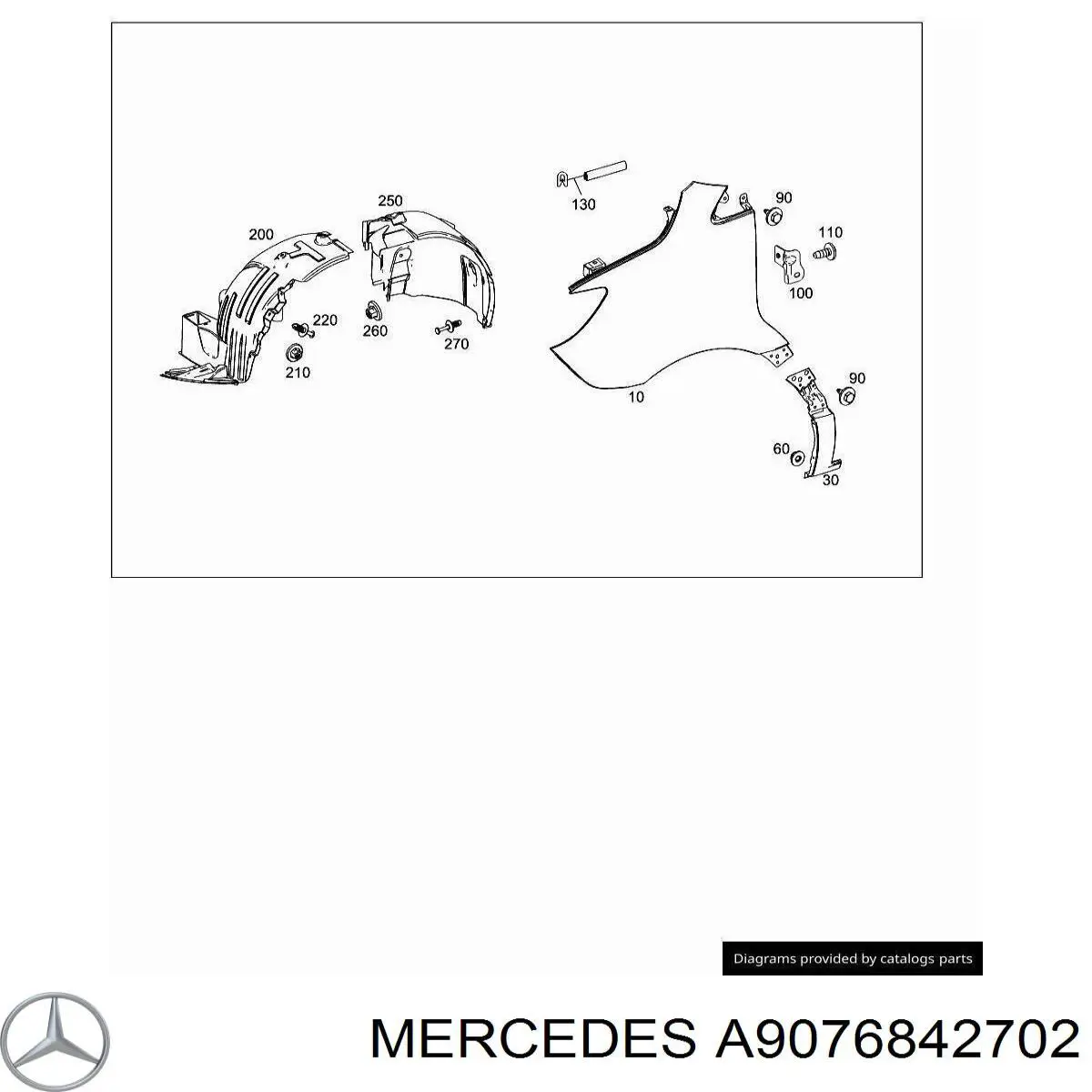  A9076842702 Mercedes