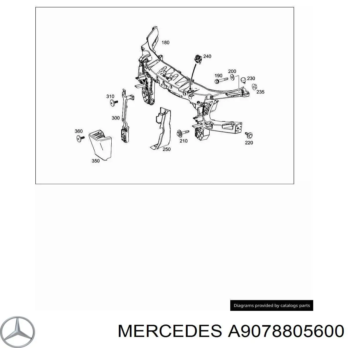 A9078805600 Mercedes 