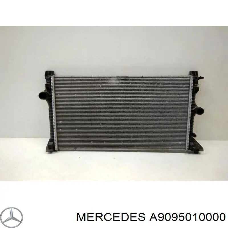 Купити A9095010000 Mercedes Радіатор интеркуллера